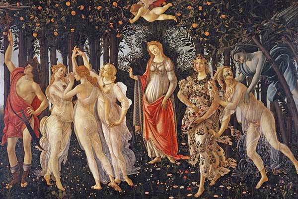Primavera (Spring )di Botticelli